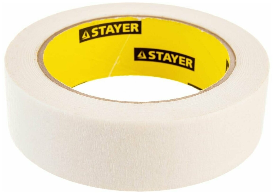 STAYER MAXTape 30 мм х 40 м, креповый, Малярный скотч, MASTER (1211-30) - фотография № 4