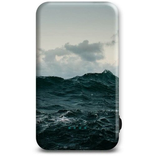 Power Bank Повербанк на 5000 mAh павер банк переносной аккумулятор для зарядки телефона повербанк с рисунком Волны 11 99800₽