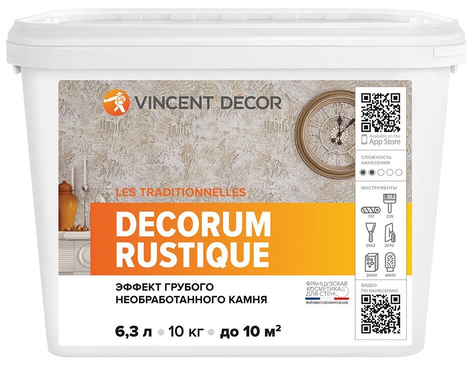 фото Декоративное покрытие Vincent Decor Decorum Rustique