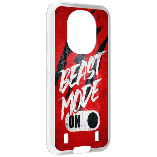 Чехол MyPads BEAST inside You для Oukitel WP16 задняя-панель-накладка-бампер чехол mypads beast inside you для tecno pop 5 go задняя панель накладка бампер