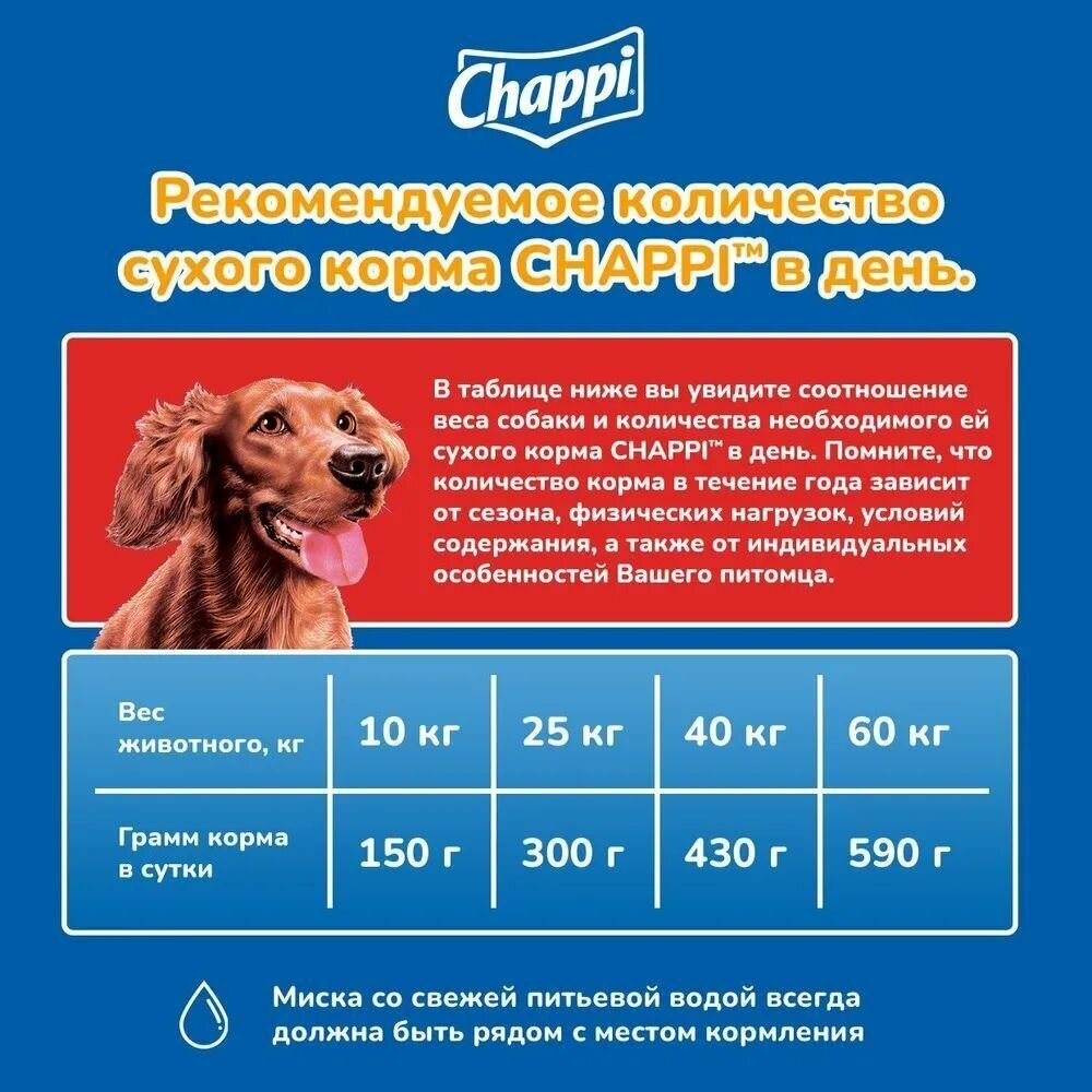 Chappi Пауч для собак говядина по-домашнему - фото №2