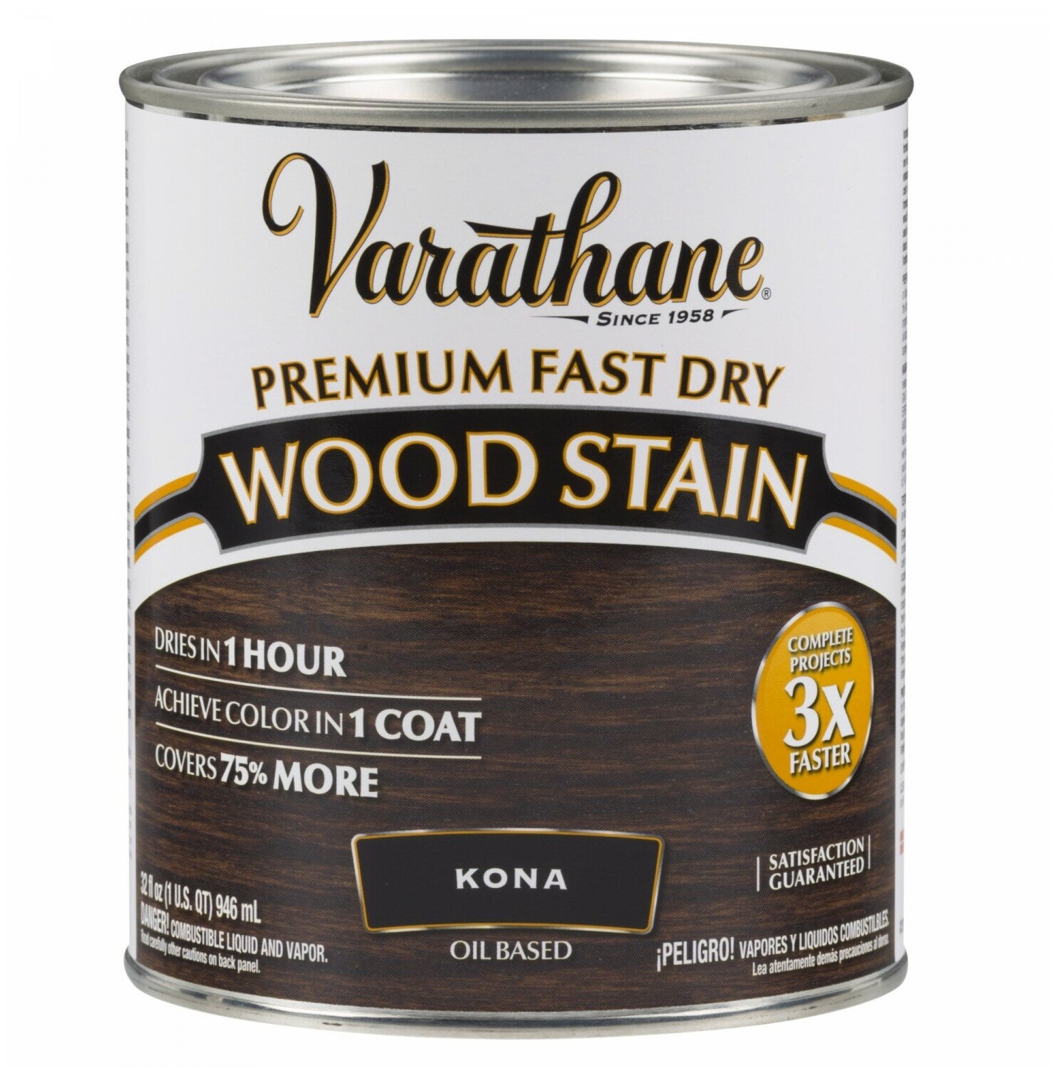 Морилка - Масло Для Дерева Varathane Premium Fast Dry Wood Stain Кофе 0.946л