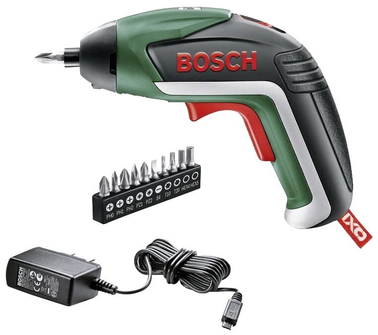 Отвертка электрическая Bosch IXO V Basic аккум. патрон:держатель бит 1/4" - фотография № 3