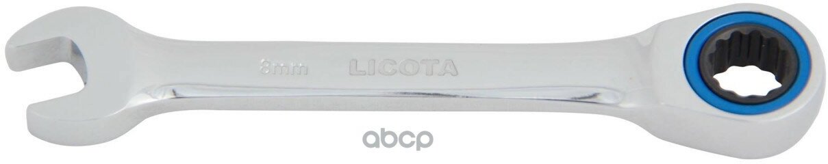 Ключ Комбинированный Трещоточный Короткий 72 Зуба 12Мм Licota арт. arw-10m12
