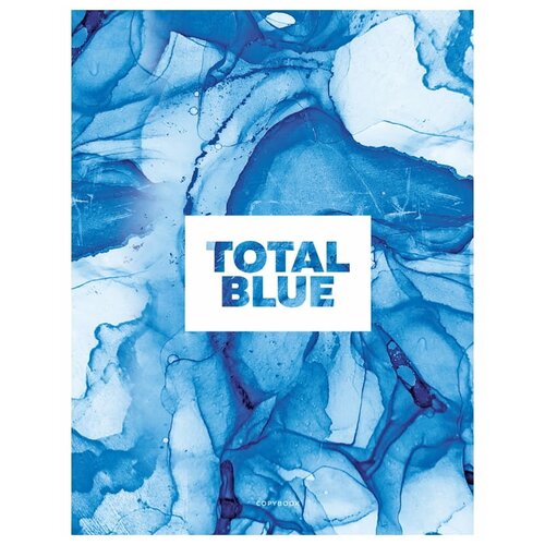 BG Тетрадь Total blue, ТТ5к240_лм 8866, клетка, 240 л., 1 шт., голубой