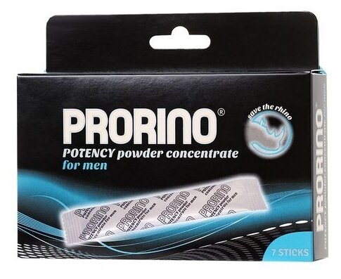 PRORINO M black line powder саше