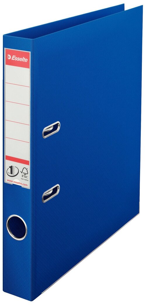 Esselte Папка-регистратор No.1 Power А4, полипропилен, 50 мм, синий