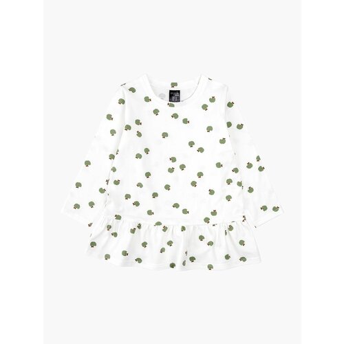 Туника Mjolk, размер 116, зеленый, коричневый футболка mjolk размер 116 коричневый зеленый