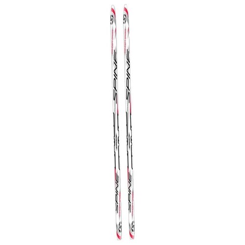 фото Прогулочные лыжи spine concept cross step без креплений, 150 см, белый/красный