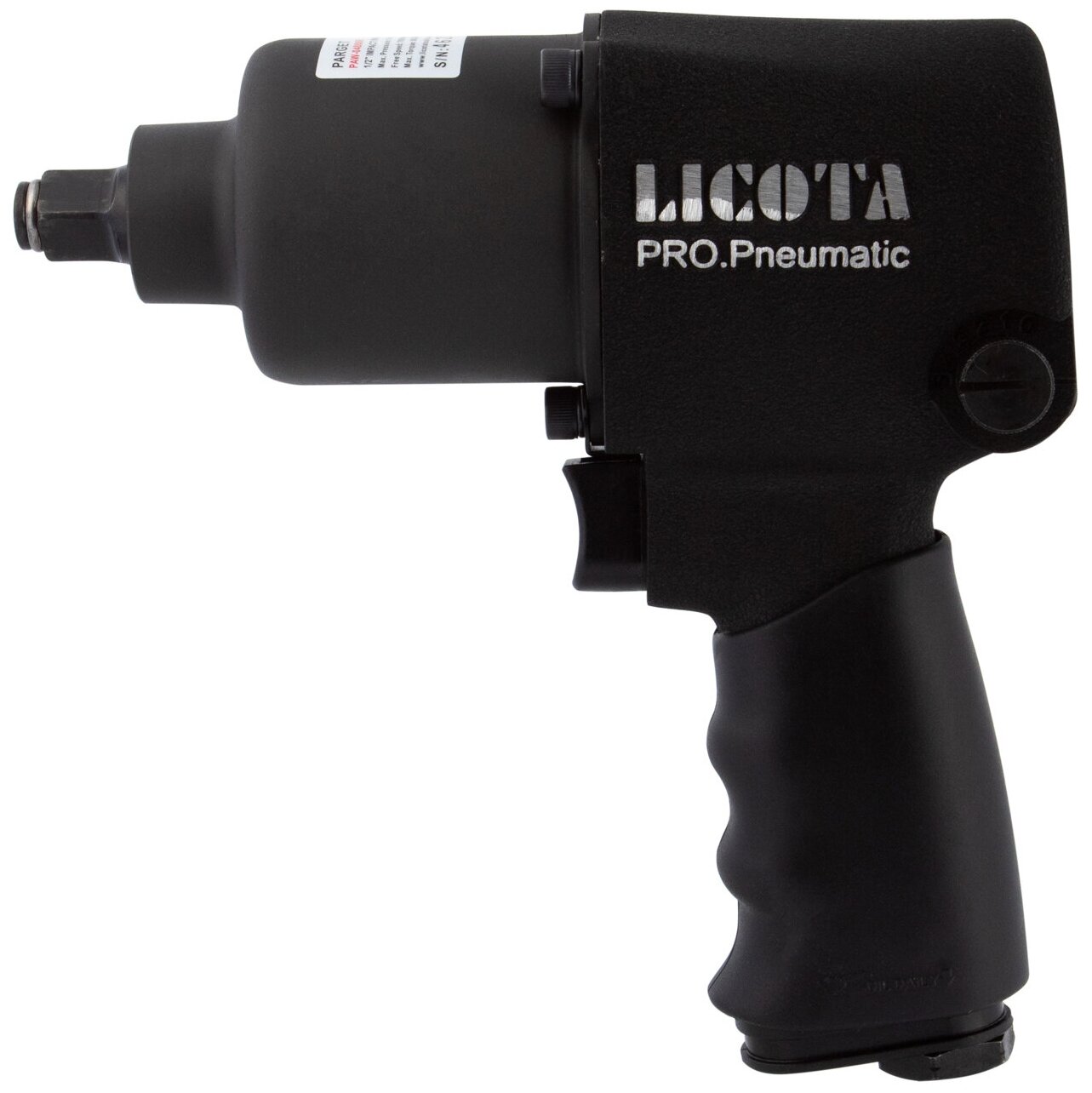 PAW-04006R Licota Гайковерт пневматический ударный 1/2" 563 Нм (57 кГм)