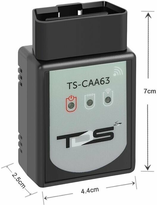 Сканер OBD TDS TS-CAA67 (OBD2, V1.5,Wi-Fi)