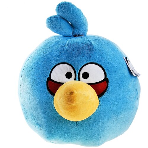 Мягкая игрушка Синяя злая птичка Angry Birds - Blue Bird 12 см, со звуком 907941