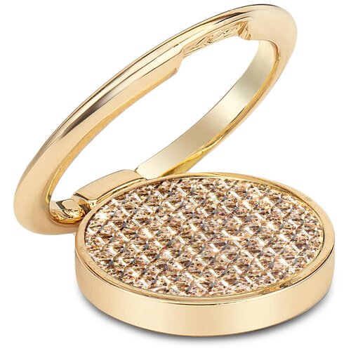 фото Кольцо держатель для телефона / алмаз / 31 мм / золотистый luxcase