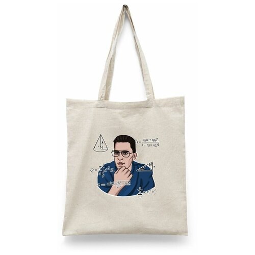 фото Сумка-шоппер унисекс каждому своё "гостбастер/ghostbuster/масленников" черная