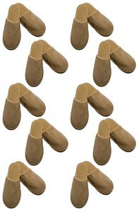 <b>Тапочки</b> <b>Тапочки</b> велюровые бежевые (5 пар), закрытый мыс, подошва ЭВА 4,5 мм. Прекрасный вариант <b>для</b> 