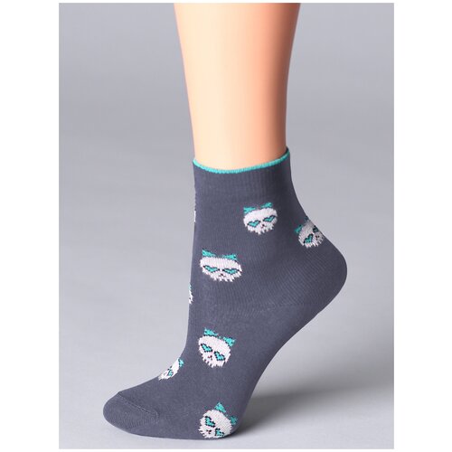 фото Носки giulia размер 30-32, deep grey melange