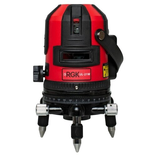 Лазерный уровень (нивелир) RGK UL-21W, красный