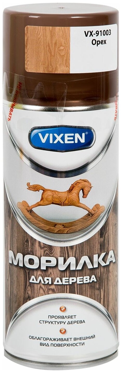 VIXEN Морилка для дерева, орех, аэрозоль