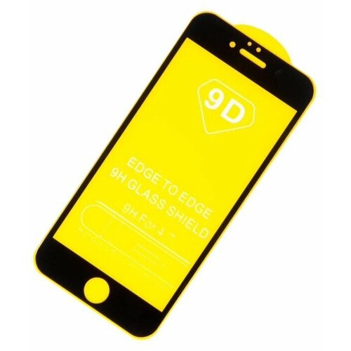 Safety glass / Защитное стекло 3D/5D/9D/11D на дисплей для Apple iPhone 6, iPhone 6S, черный