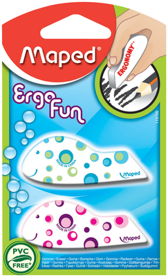 Maped Набор ластиков Ergo fun, 2 шт.