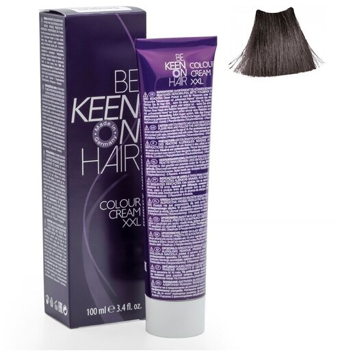 KEEN Be Keen on Hair крем-краска для волос XXL Colour Cream, DGY dunkelgrau