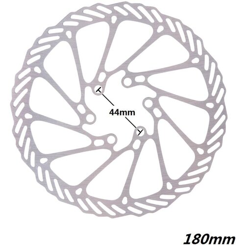 Ротор тормозной ZTTO ZTT-49, стальной, 180 мм, 6 болтов тормозной ротор swissstop catalyst 6 bolt disc rotor 180mm