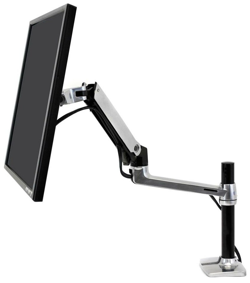 Ergotron LX Desk Mount LCD Arm, Tall Pole 45-295-026 (металлик) настольный кронштейн