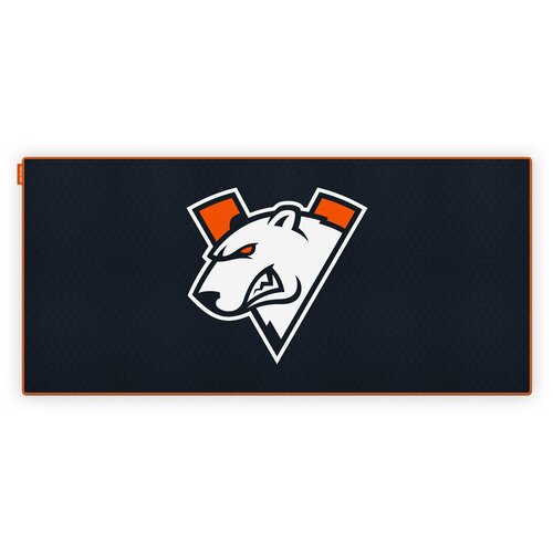 Игровой коврик для мыши Virtus.pro Speed Edition XL, черный, оранжевый