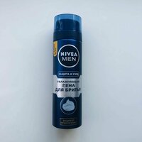 Nivea Men Пена для бритья Защита и уход увлажняющая с Алоэ вера, 200 мл