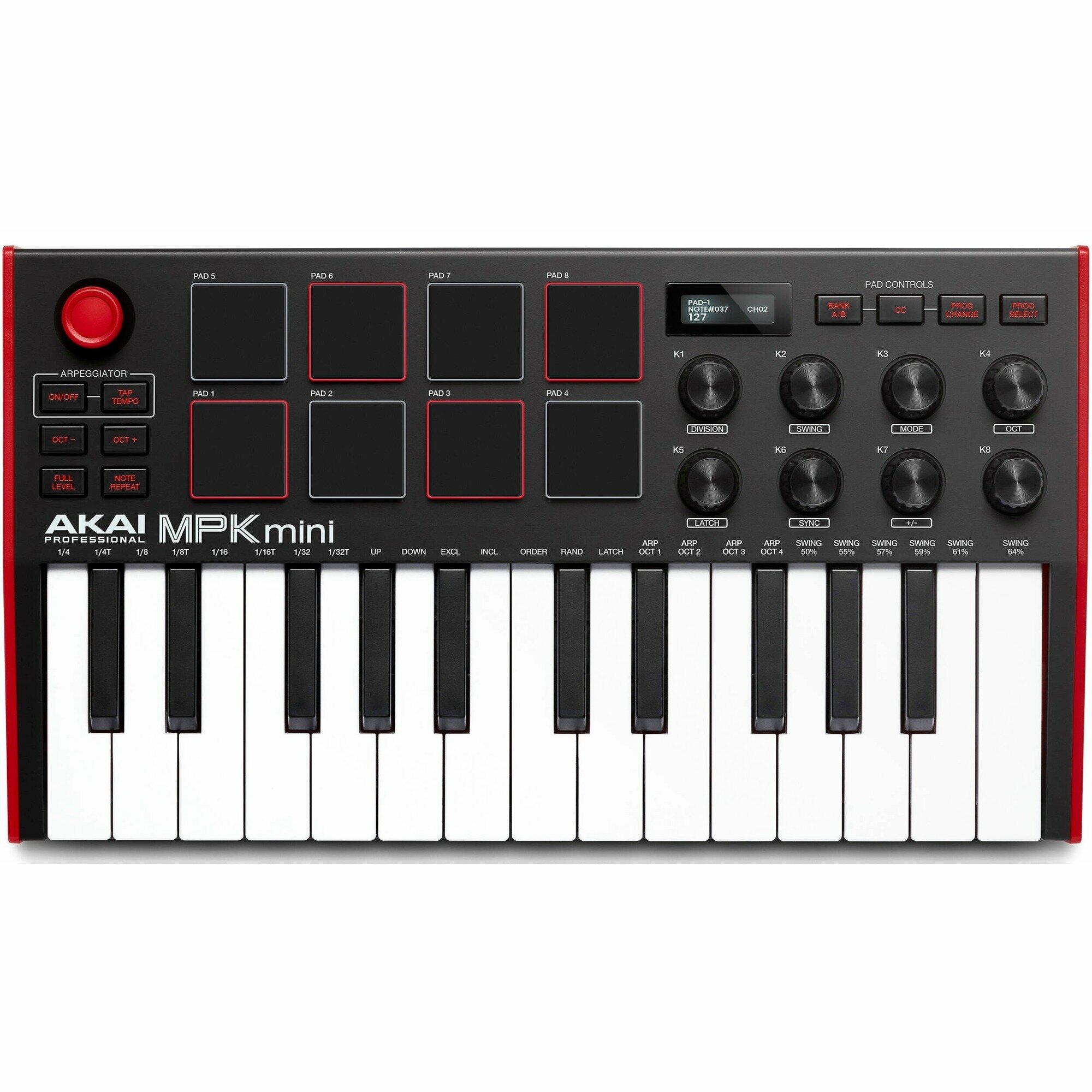 Миди клавиатура Akai Pro MPK MINI MK3