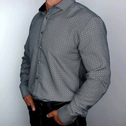 Рубашка MOUTAIN POWER, размер 3XL, серый