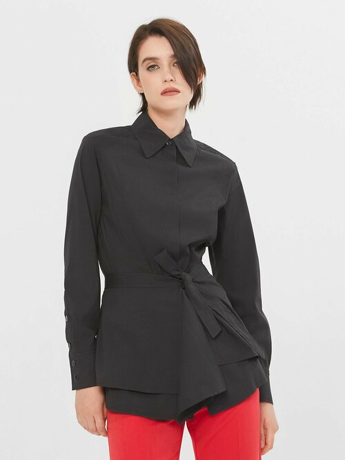 Блуза  Lo, размер 50, черный