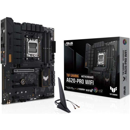 Материнская плата Asus TUF Gaming A620-PRO WIFI (AM5, ATX)