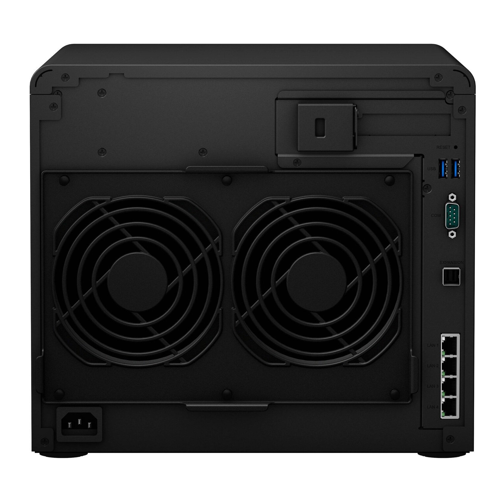 Система хранения данных Synology QC2.2GHz CPU/4GB(up to 32GB)/RAID 0,1,5,6,10/up to 12 SATA SSD/HDD (3.5" or 2.5") (up to 24 with 1xDX1222), 2xUSB3.0, 4xGbE(+1Expslot),iSCSI, 2xIPcam(upto40)/1xPS/3YW' - фото №5