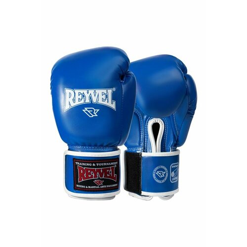 Перчатки боксёрские винил 80 синий - Reyvel - Синий - 10 oz