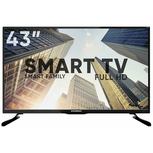 LED-телевизор SOUNDMAX SM-LED43M02S FHD SMART 2285600₽