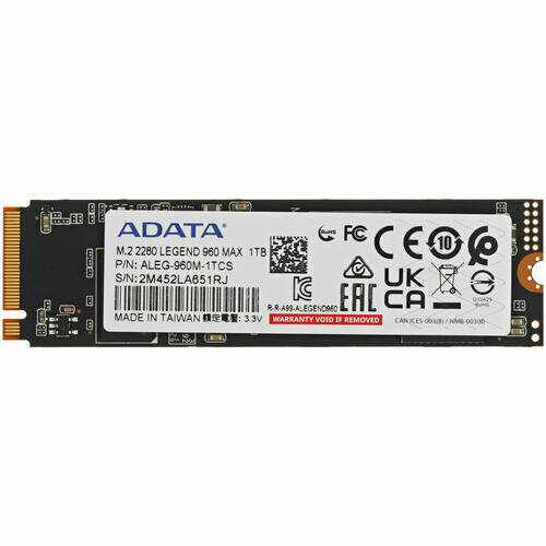 Твердотельный накопитель ADATA ALEG-960M-1TCS - фото №19