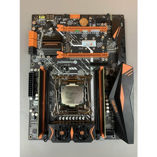 Комплект Материнская плата Huananzhi Gaming X99 BD4 LGA 2011-3 + Intel XEON E5-2696v3 + DDR4 Hi-Flash 32Gb (16x2)