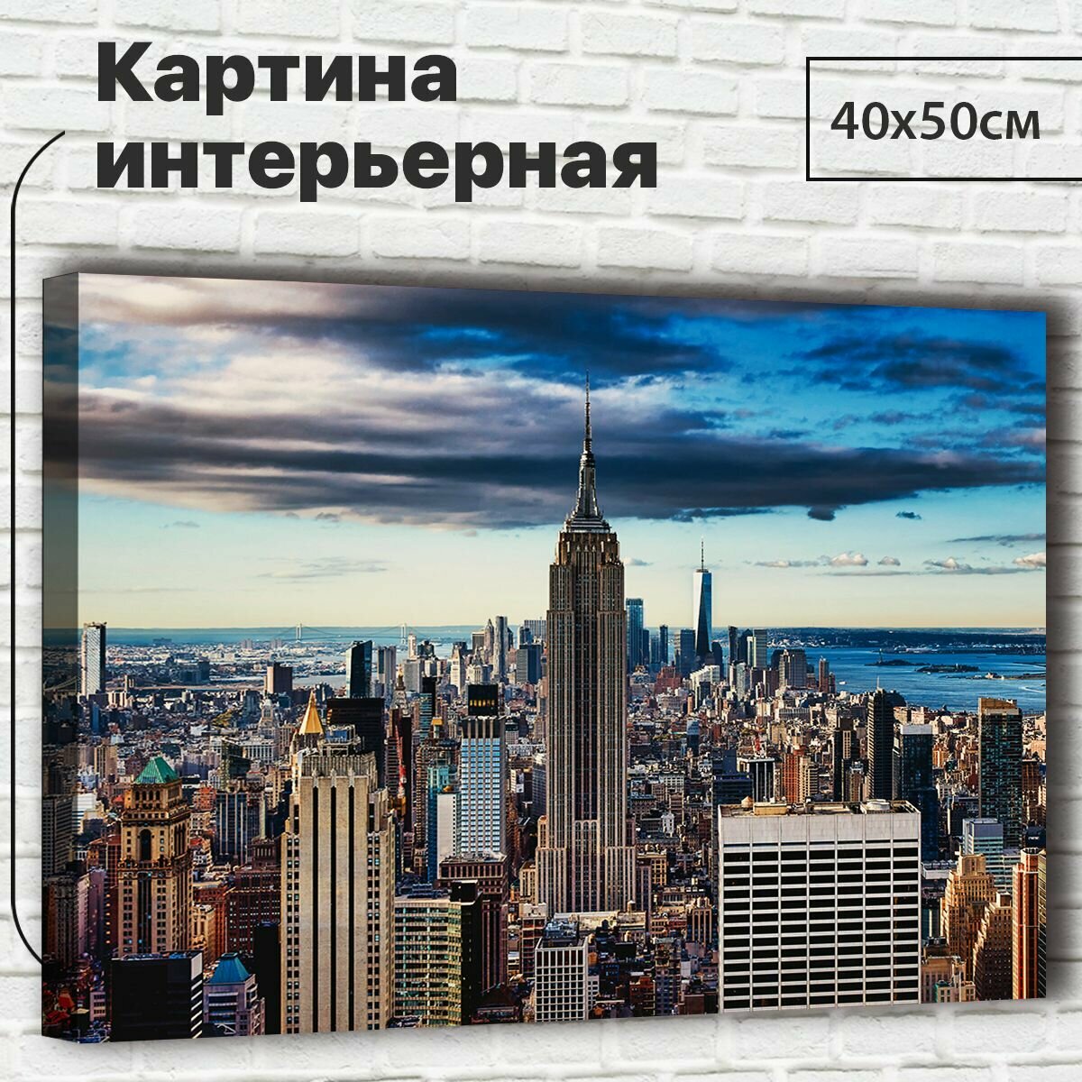 Картина для интерьера / Картина на стену 40х50см 