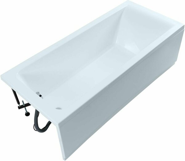 Акриловая ванна Aquanet Bright 165x70 см, 00230255, с каркасом, цвет белый.