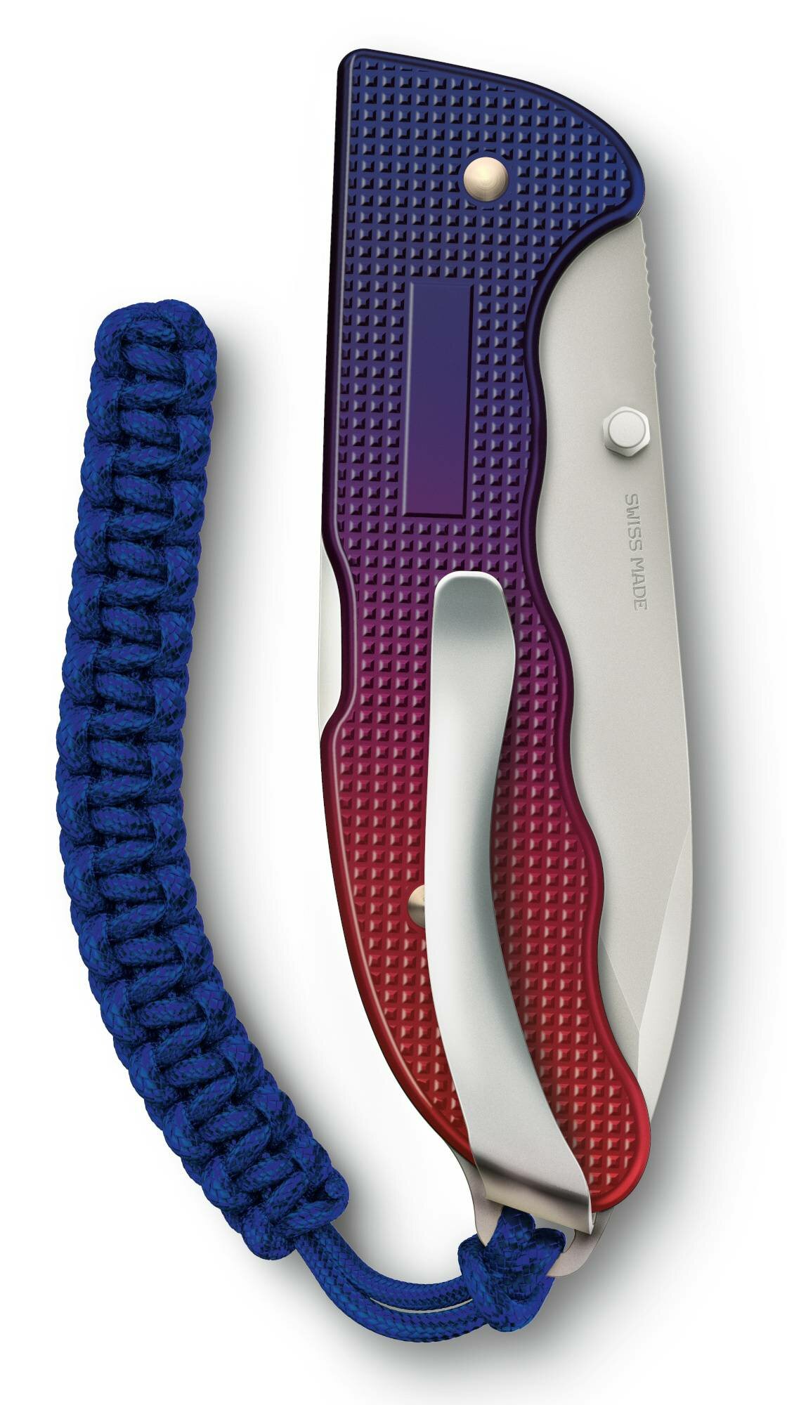 Нож Victorinox Evoke Alox синий/красный (0.9415.d221) - фото №6