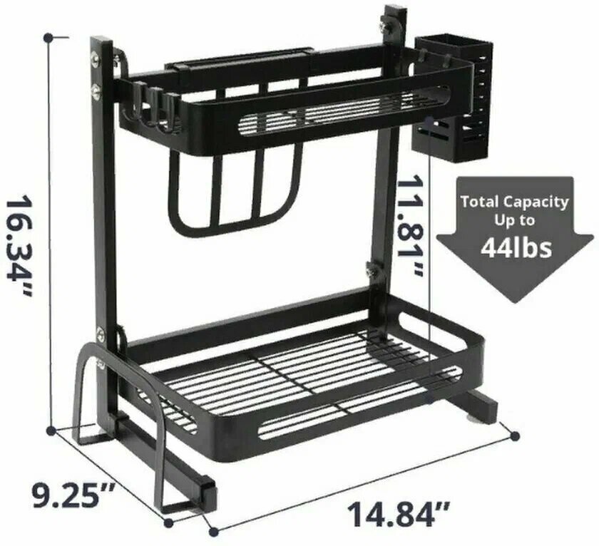 Стойка для хранения специй kitchen rack - фотография № 3