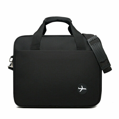 фото Сумка дорожная gregorini, 27х30х36 см, ручная кладь, черный