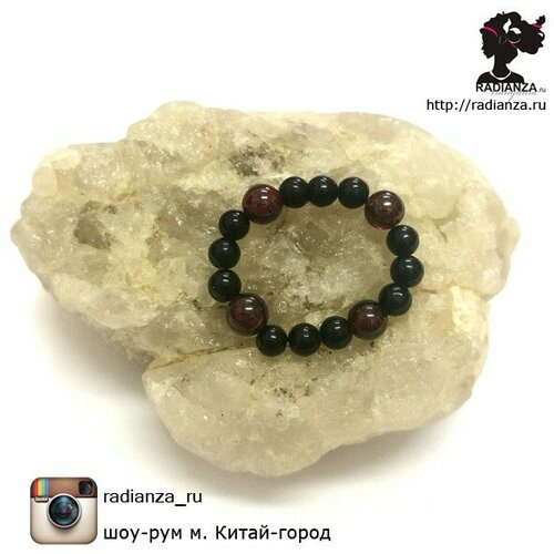 фото Кольцо radianza, гранат