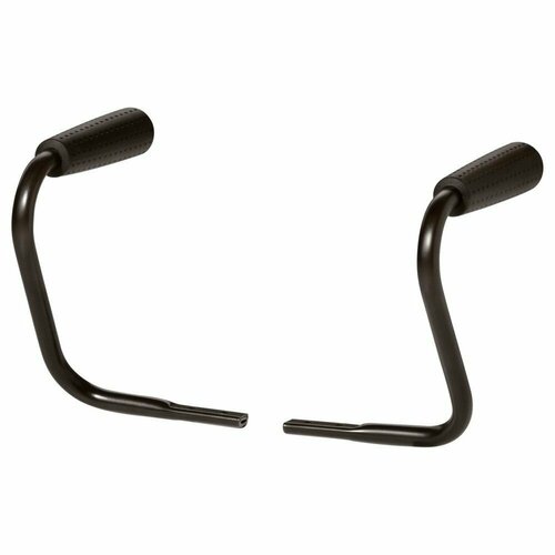 Номинель Комплект подлокотников 2шт черный черный Металл Пластик 60384420 651₽