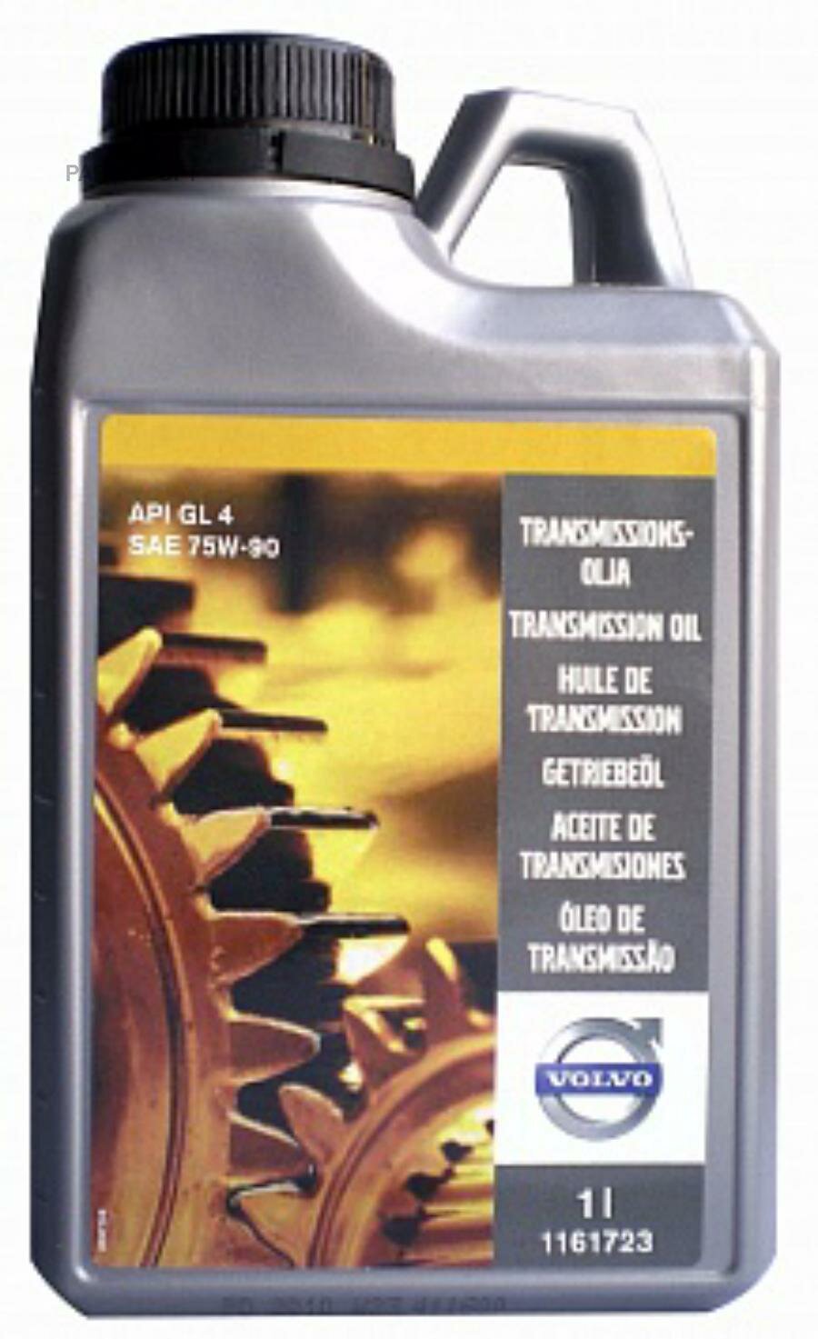 фото VOLVO 1 161 723 Масло трансмиссионное VOLVO Transmission Oil 75W-90 синтетическое 1 л 1 161 723
