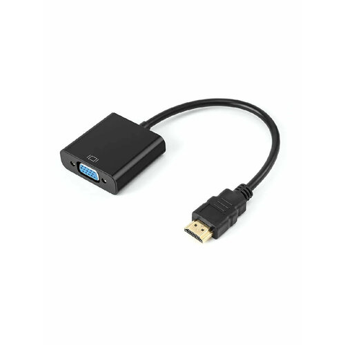 Переходник HDMI VGA адаптер для мониторов, компьютеров, ноутбуков, PC, телевизоров, проекторов