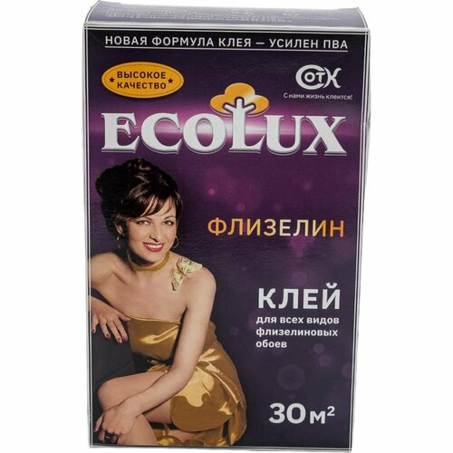 Клей для обоев Ecolux Флизелин