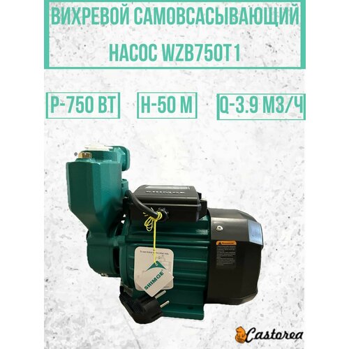 Вихревой самовсасывающий насос WZB750T1