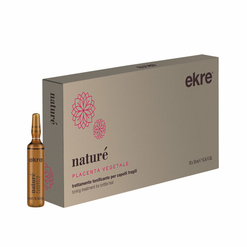 Стимулирующий лосьон для ослабленных волос Ekre Nature Vegetal Placenta 10x10 мл 1950₽
